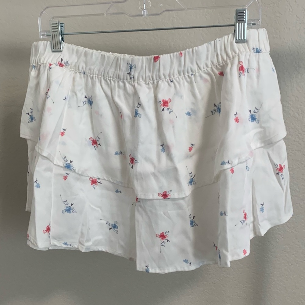 Ruffle Mini Skirt